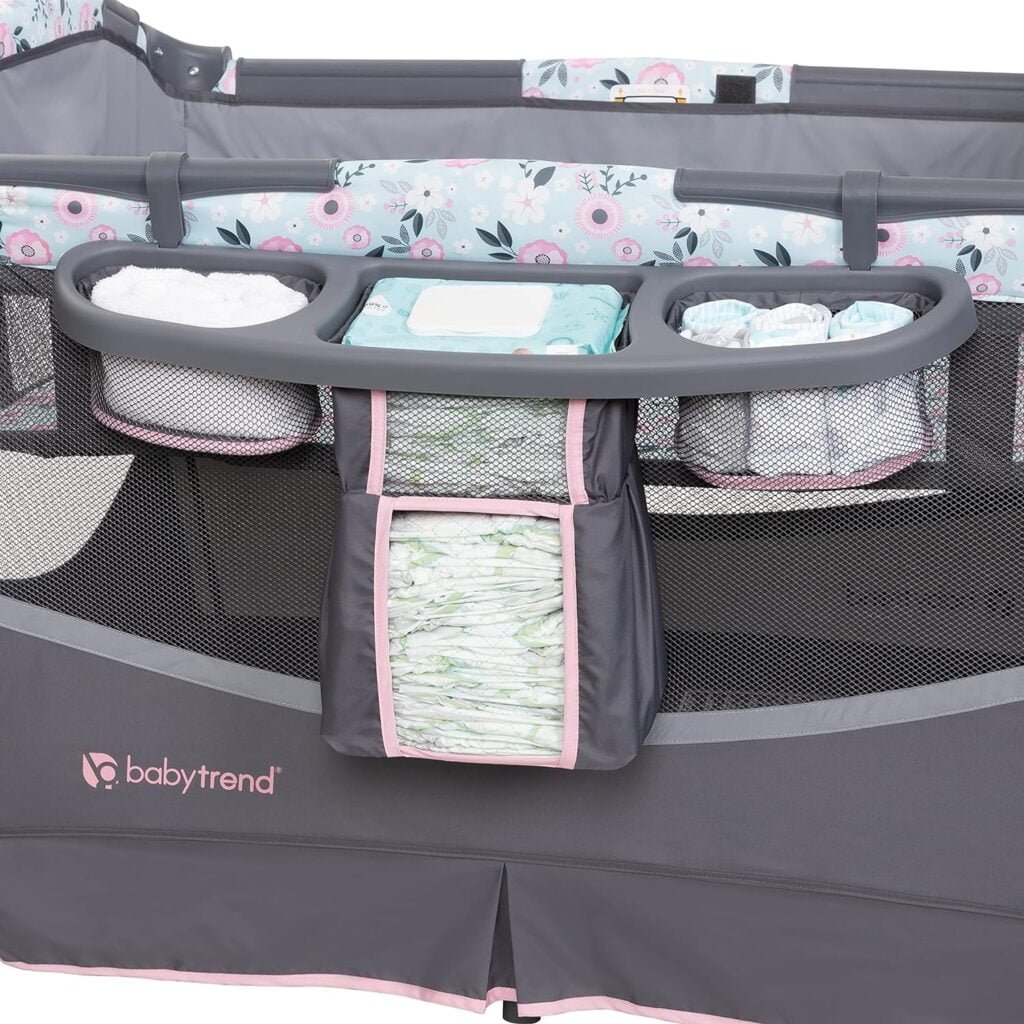 Baby Trend Deluxe II Nursery Center Playard, Bluebell
